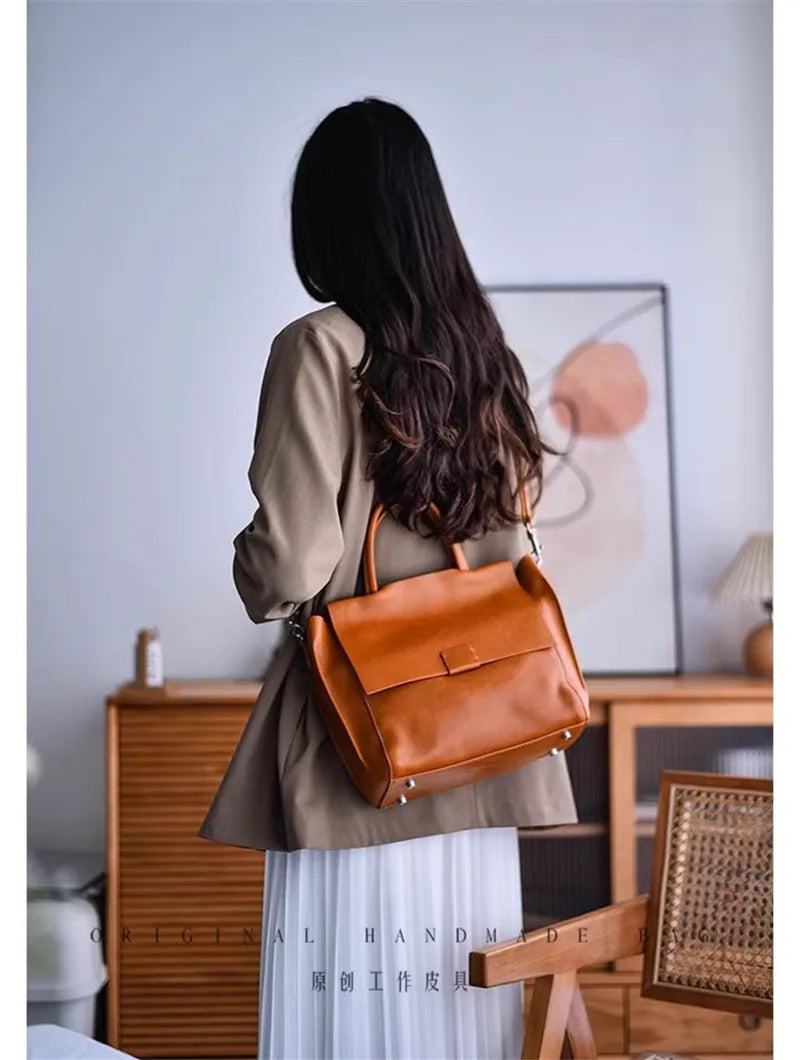 Outdoor daily party  leather women's handbag designer