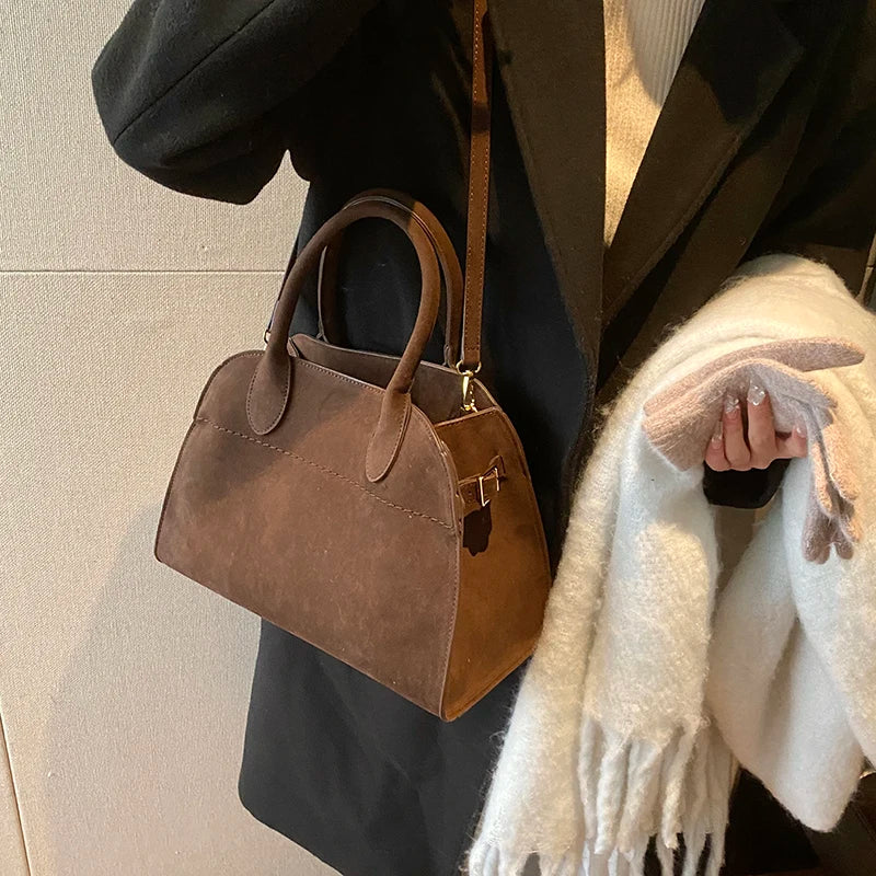 Red Color Large Size Women Handbags
