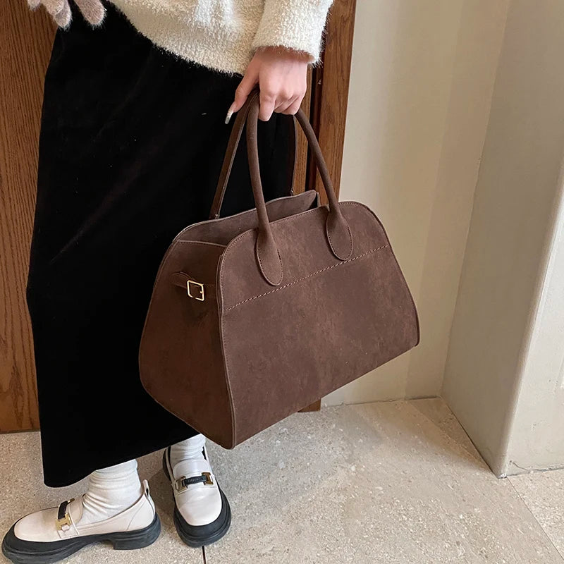 Red Color Large Size Women Handbags