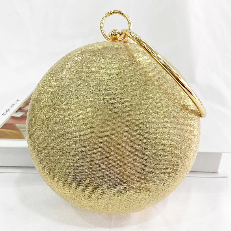 Diamonds Rhinestone Party Clutches And Purse Gold Luxury Shoulder Bags